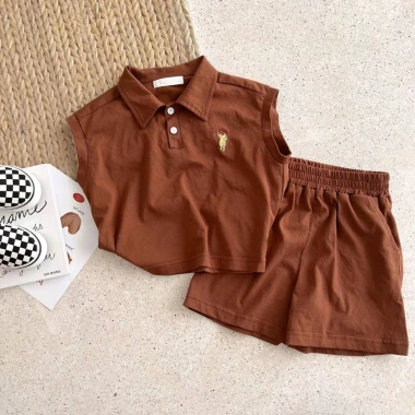Bộ Thể Thao Mùa Hè Bé Trai Phong Cách Hàn Quốc – Quần Short Tay Ngắn 207.249₫ 2