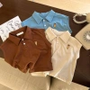 Bộ Thể Thao Mùa Hè Bé Trai Phong Cách Hàn Quốc – Quần Short Tay Ngắn 207.249₫ 7