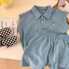 Bộ Thể Thao Mùa Hè Bé Trai Phong Cách Hàn Quốc – Quần Short Tay Ngắn 207.249₫ 9
