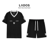 Bộ thể thao nam LADOS-7.163 áo Polo ngắn tay, quần đùi waffle, giá 253.000₫ 2