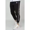 Bộ Thể Thao Nam SIKSILK Black Taped Zip Top va Jogger Đen Trắng Chính Hãng Giảm Giá 5