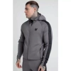 Bộ Thể Thao Nam SIKSILK Grey Hoodie và Jogger Taped Zip Thru - Chính Hãng, Giá 1.300.000 VND 2