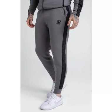 Bộ Thể Thao Nam SIKSILK Grey Hoodie và Jogger Taped Zip Thru - Chính Hãng, Giá 1.300.000 VND