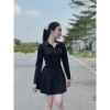 Bộ thể thao nữ áo dài tay, váy hai lớp đa năng cho Tennis, Pickleball, Golf, cầu lông - SG cao cấp, thoáng mát, thiết kế thời trang, giá chỉ 417,050₫, giảm tới 17% 2