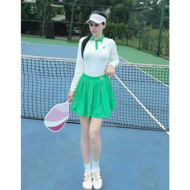 Bộ thể thao nữ áo dài tay, váy hai lớp đa năng cho Tennis, Pickleball, Golf, cầu lông - SG cao cấp, thoáng mát, thiết kế thời trang, giá chỉ 417,050₫, giảm tới 17% 5 Bộ thể thao nữ áo dài tay, váy hai lớp đa năng cho Tennis, Pickleball, Golf, cầu lông - SG cao cấp, thoáng mát, thiết kế thời trang, giá chỉ 417,050₫, giảm tới 17% 5