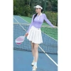 Bộ thể thao nữ áo dài tay, váy hai lớp đa năng cho Tennis, Pickleball, Golf, cầu lông - SG cao cấp, thoáng mát, thiết kế thời trang, giá chỉ 417,050₫, giảm tới 17% 6