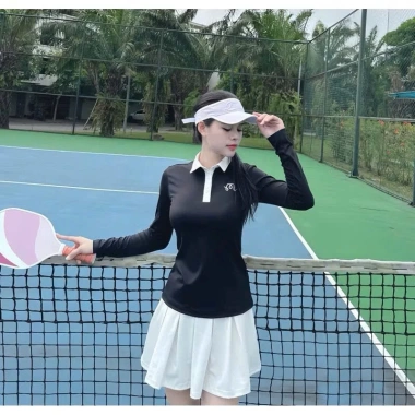 Bộ thể thao nữ áo dài tay, váy hai lớp đa năng cho Tennis, Pickleball, Golf, cầu lông - SG cao cấp, thoáng mát, thiết kế thời trang, giá chỉ 417,050₫, giảm tới 17% 8 Bộ thể thao nữ áo dài tay, váy hai lớp đa năng cho Tennis, Pickleball, Golf, cầu lông - SG cao cấp, thoáng mát, thiết kế thời trang, giá chỉ 417,050₫, giảm tới 17% 8