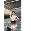 Bộ thể thao nữ cao cấp, váy áo cổ lệch Pick - Golf tennis, giá 240.667₫ 9