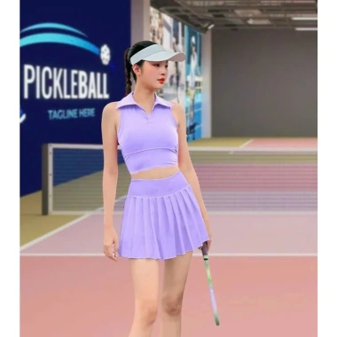 Bộ thể thao nữ cao cấp - Váy áo Pickleball, Golf, Tennis, Cầu Lông - 419.500₫