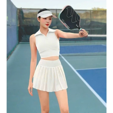 Bộ thể thao nữ cao cấp - Váy áo Pickleball, Golf, Tennis, Cầu Lông - 419.500₫