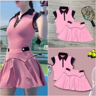 Bộ Thể Thao Nữ Cổ Nhật Pickleball - Tôn Dáng, Đa Dụng Golf, Tennis Giá 419.000₫ 10 Bộ Thể Thao Nữ Cổ Nhật Pickleball - Tôn Dáng, Đa Dụng Golf, Tennis Giá 419.000₫ 10