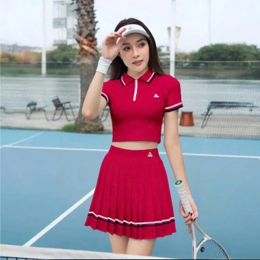 Bộ thể thao nữ Pickleball Golf Tennis - Váy áo năng động, tôn dáng, chỉ 419.000₫ 3 Bộ thể thao nữ Pickleball Golf Tennis - Váy áo năng động, tôn dáng, chỉ 419.000₫ 3