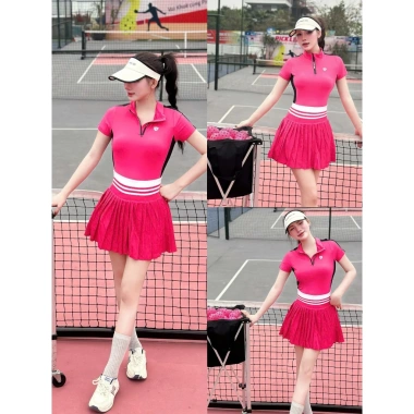 Bộ thể thao nữ Pickleball - Váy áo tennis, golf, cầu lông, QC cao cấp, 299.000₫ 2 Bộ thể thao nữ Pickleball - Váy áo tennis, golf, cầu lông, QC cao cấp, 299.000₫ 2