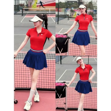 Bộ thể thao nữ Pickleball - Váy áo tennis, golf, cầu lông, QC cao cấp, 299.000₫