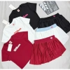 Bộ thể thao nữ Pickleball WIL.SON croptop cộc tay - Váy áo Golf Tennis, giá ưu đãi 389.000₫ 3