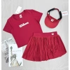 Bộ thể thao nữ Pickleball WIL.SON croptop cộc tay - Váy áo Golf Tennis, giá ưu đãi 389.000₫ 7