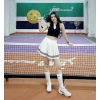 Bộ thể thao nữ QC – Váy áo xếp ly, Bra khoá kéo, Tennis Golf Pickleball – 249k 7