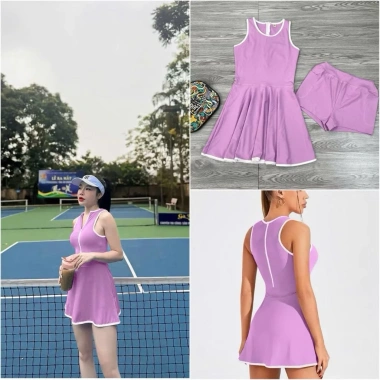 Bộ thể thao Pickleball đa năng – Thun mềm mát, thoải mái cho cầu lông, tennis, chỉ 379,000₫ 2