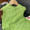 Bộ thể thao trẻ em Hàn Quốc mùa hè áo vest không tay và quần short giảm giá 4