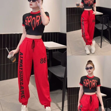 Bộ Thể Thao Zumba Gym Aerobic Quần 86 Chất Gió + Áo Thun Sport Giá Chỉ 149.000₫ 5