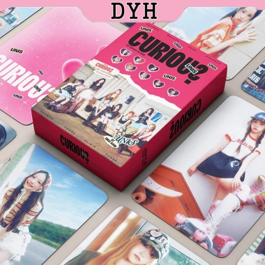 Bộ thẻ UNIS LOMO 55 Tấm Ảnh CURIOUS WE Hình Nhóm Nhạc KPOP Giá 27.500 VND