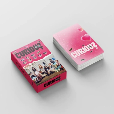Bộ thẻ UNIS LOMO 55 Tấm Ảnh CURIOUS WE Hình Nhóm Nhạc KPOP Giá 27.500 VND