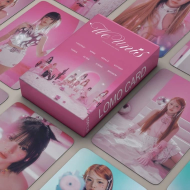 Bộ thẻ UNIS LOMO 55 Tấm Ảnh CURIOUS WE Hình Nhóm Nhạc KPOP Giá 27.500 VND