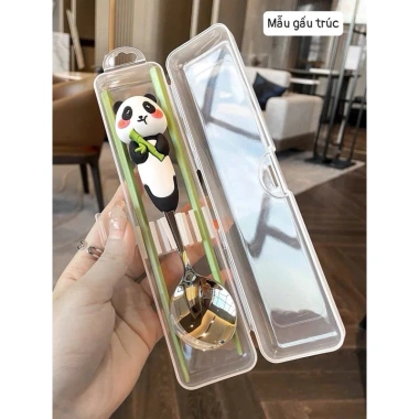 Bộ Thìa Đũa Động Vật Đáng Yêu Thép Không Gỉ Cho Bé - FREE SHIP 42.000 VND 10 Bộ Thìa Đũa Động Vật Đáng Yêu Thép Không Gỉ Cho Bé - FREE SHIP 42.000 VND 10