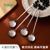Bộ Thìa Inox FaSoLa Tay Cầm Dài, Không Gỉ, Dành cho Gia Đình - Thìa Trưởng Thành & Trẻ Em, Giá 103k 3