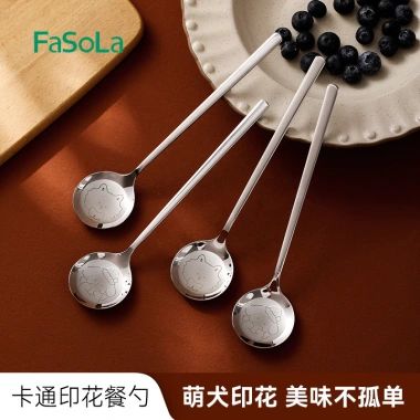 Bộ Thìa Inox FaSoLa Tay Cầm Dài, Không Gỉ, Dành cho Gia Đình - Thìa Trưởng Thành & Trẻ Em, Giá 103k 3 Bộ Thìa Inox FaSoLa Tay Cầm Dài, Không Gỉ, Dành cho Gia Đình - Thìa Trưởng Thành & Trẻ Em, Giá 103k 3