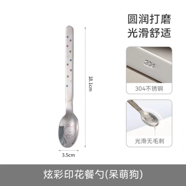 Bộ Thìa Inox FaSoLa Tay Cầm Dài, Không Gỉ, Dành cho Gia Đình - Thìa Trưởng Thành & Trẻ Em, Giá 103k
