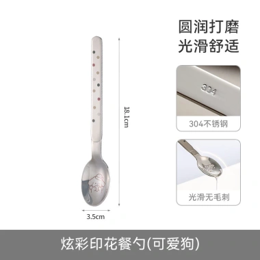 Bộ Thìa Inox FaSoLa Tay Cầm Dài, Không Gỉ, Dành cho Gia Đình - Thìa Trưởng Thành & Trẻ Em, Giá 103k