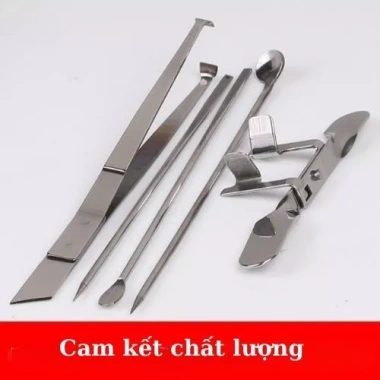 Bộ Thiến Gà 5 Món Inox Cao Cấp - Độ Bền Vượt Trội, Giá Ưu Đãi 145k