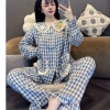 Bộ Thỏ Cà Rốt Kẻ Caro MS A18 - Giá ưu đãi 128.000 VND, phù hợp cho bé 7