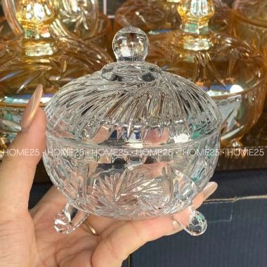 Bộ thố mứt tết thủy tinh + khay meka trong suốt tay cầm - Đựng hạt dưa, bánh kẹo, trang trí, 258.500₫ 3 Bộ thố mứt tết thủy tinh + khay meka trong suốt tay cầm - Đựng hạt dưa, bánh kẹo, trang trí, 258.500₫ 3