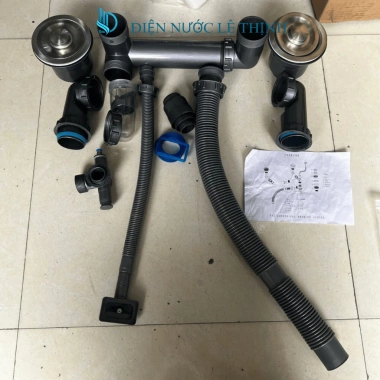 Bộ Thoát Nước Bồn Rửa Chén Trái Phải Tiện Dụng - Giá chỉ 450.000đ, giảm tới 20%