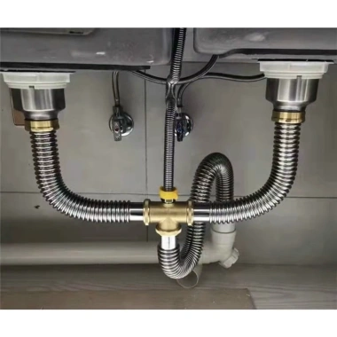 Bộ thoát nước inox bồn rửa bát - Chống chuột cắn, chịu nhiệt cao, chỉ 119.800₫