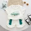 Bộ thời trang trẻ em mùa hè tay ngắn 2 món quần áo mỏng cho bé trai và bé gái - Giá 184.954 VND 7