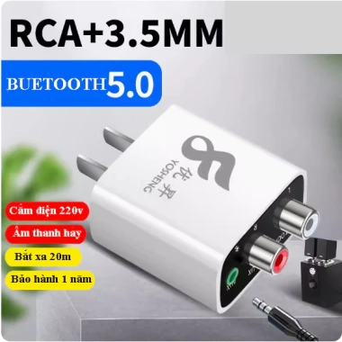 Bộ thu Bluetooth 5.0 âm thanh cao cho loa, âm ly, stereo - Giá 137.500 VND