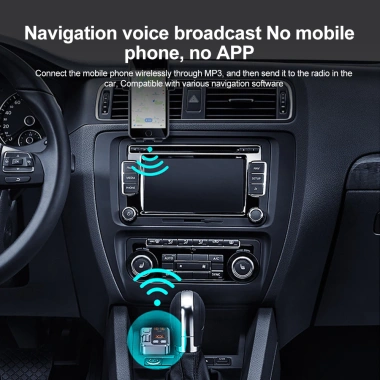 Bộ thu Bluetooth ô tô U Đọc USB PD20W sạc nhanh, màn hình kỹ thuật số và FM chuyển đổi 5