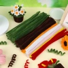 Bộ thủ công Chenilles làm hoa mini, vật liệu trang trí, hướng dẫn dự án, giá chỉ 371.800₫ 7
