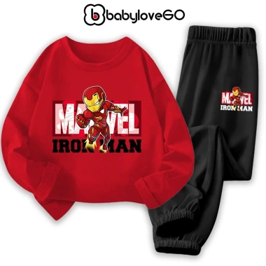 Bộ thu đông dài tay BabyloveGO 2.026 cho bé trai thun cotton mềm giá chỉ 219k