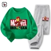 Bộ thu đông dài tay BabyloveGO 2.026 cho bé trai thun cotton mềm giá chỉ 219k 8