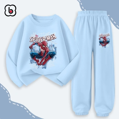 Bộ thu đông dài tay BabyloveGO cho bé trai 1-10 tuổi - Set thun cotton giá 219k 3