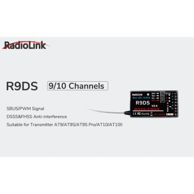 Bộ thu Radiolink R8EF R8FM R9DS 2.4GHz 8-9 Kênh S-Bus PPM PWM DSSS FHSS AT9 AT10 Đa Dạng RC Drone Car Boat Giá 333.300 VND 4