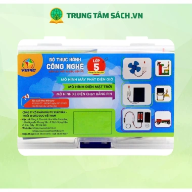 Bộ thực hành Công nghệ lớp 5 Cánh Diều - Thí nghiệm sáng tạo, giảm giá 125.000đ, tư duy STEM 2