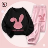 Bộ thun cotton dài tay BabyloveGO BDRB33 cho bé gái 10-35kg Giá ưu đãi 219k 4