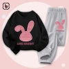Bộ thun cotton dài tay BabyloveGO BDRB33 cho bé gái 10-35kg Giá ưu đãi 219k 6