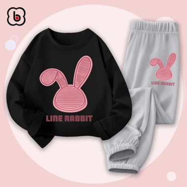 Bộ thun cotton dài tay BabyloveGO BDRB33 cho bé gái 10-35kg Giá ưu đãi 219k 6