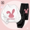 Bộ thun cotton dài tay BabyloveGO BDRB33 cho bé gái 10-35kg Giá ưu đãi 219k 8